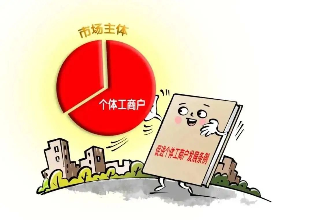 文成个体工商户,这组漫画告诉你,新条例有何亮点!