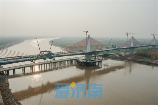 济南大西环黄河特大桥图片