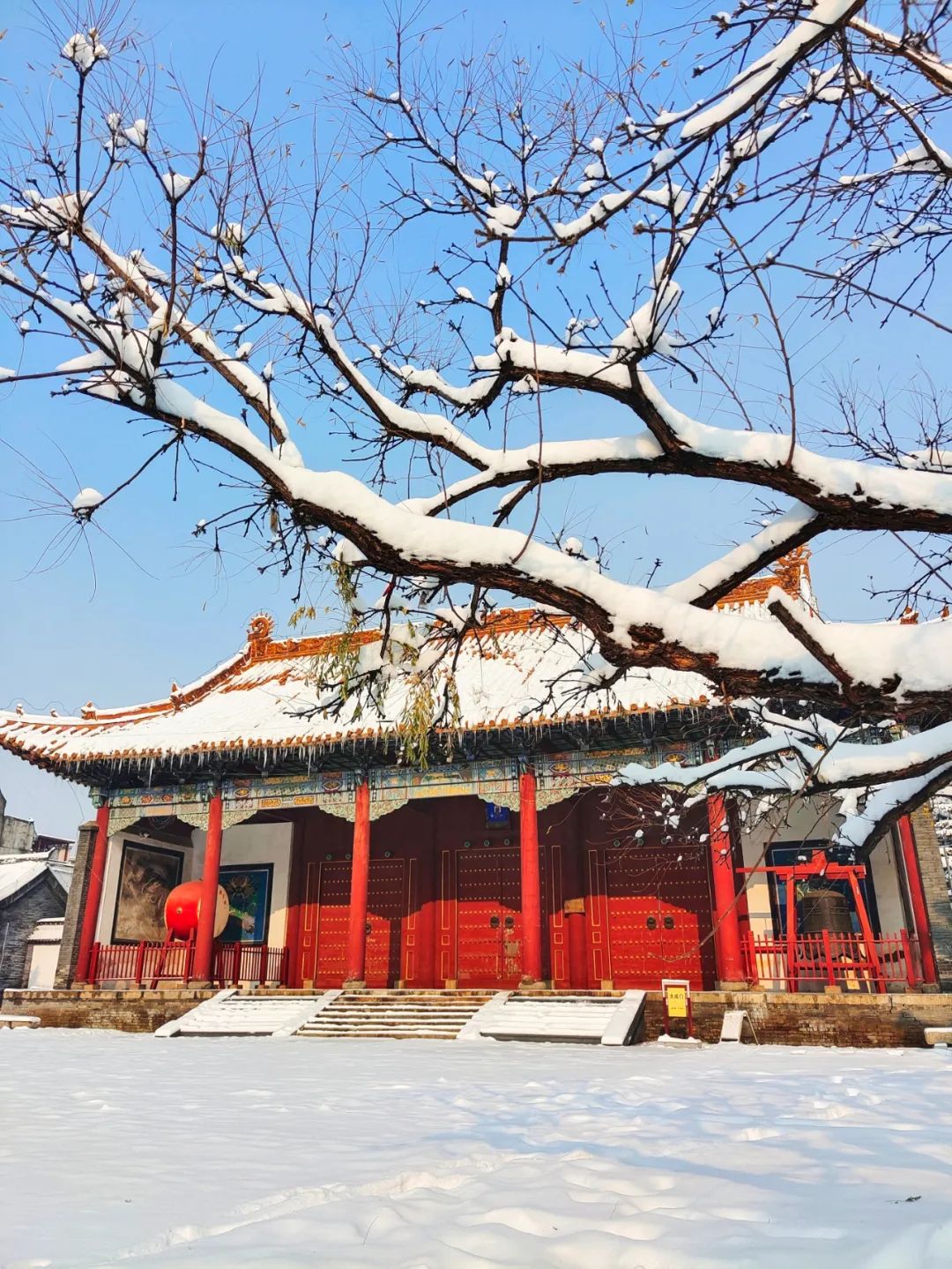 吉林文庙丨白雪红墙 静谧古朴_澎湃号·政务_澎湃新闻-the paper