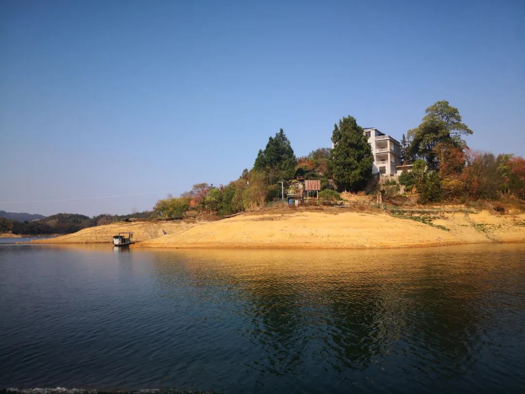 崇阳青山湖风景区图片