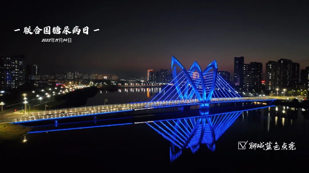 聊城大桥夜景图片图片