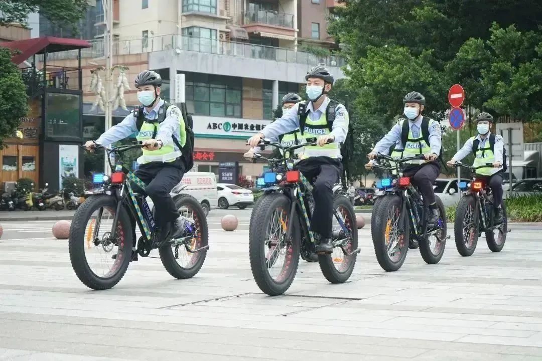【基层治理(76)】警用自行车"上岗"!巡逻防控无死角_澎湃号·政务_澎
