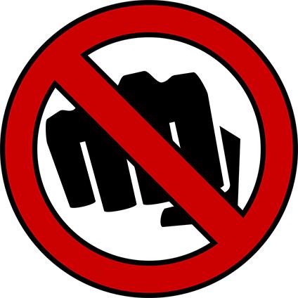 "拒绝暴力,反家暴有我"!