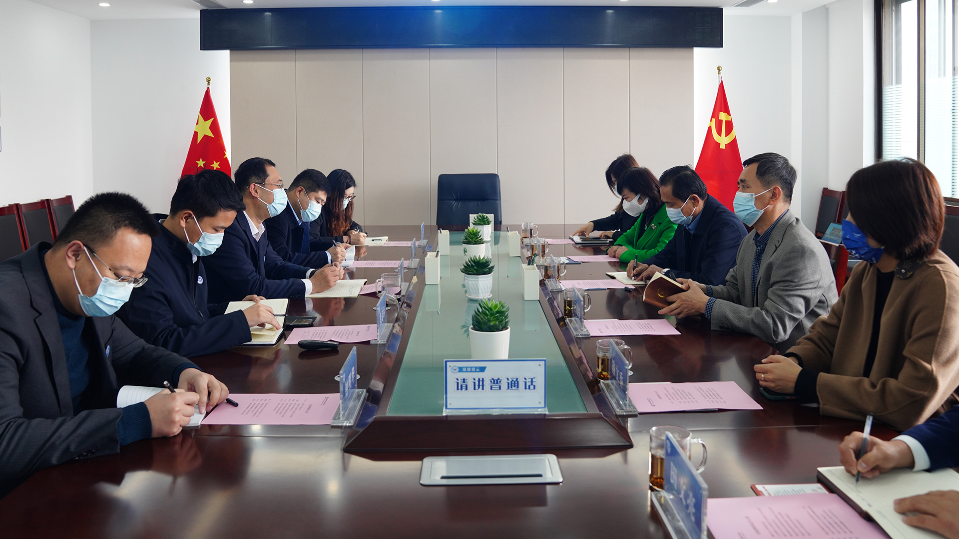 潍坊市江苏商会来访达成诸多共识