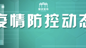 11月26日12-24时肇庆市新冠肺炎疫情情况