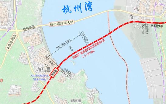 杭州跨海大桥图片地图图片