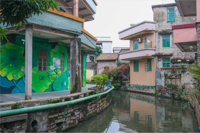 叠滘尽显岭南水乡的诗情画意.