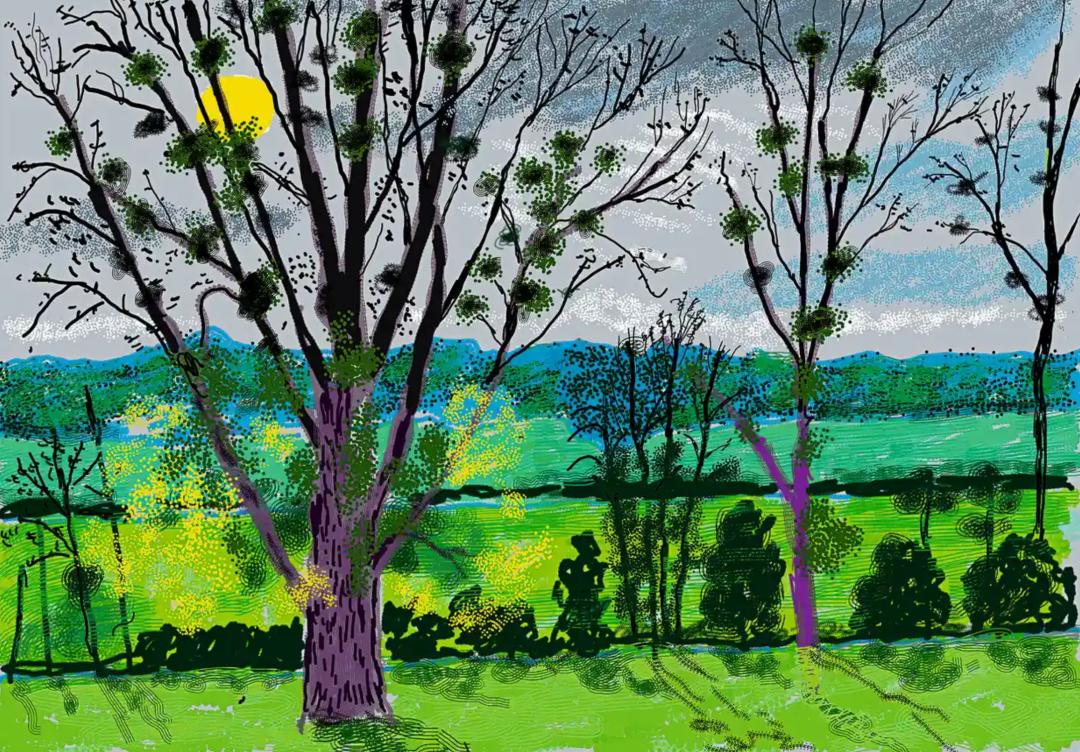 原标题:《小物书店 | 大卫·霍克尼的作品拍出1.