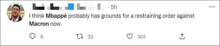 ta:姆巴佩射丢点球后情绪低落 赛后未感谢球迷_世界杯决赛姆巴佩点球大战法国输球梅西夺冠马克龙安慰姆巴佩姆巴佩拒绝马克龙安慰姆巴佩金靴奖马克龙多次安慰姆巴佩