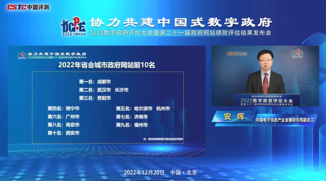 成都数字政府服务能力评估_成都门户网_成都市政府门户网站绩效评估