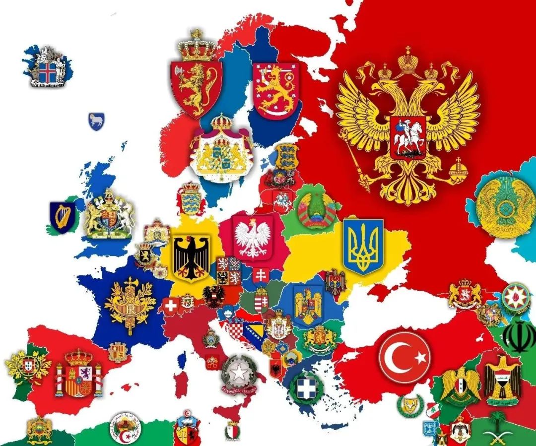 欧洲国家国徽图片