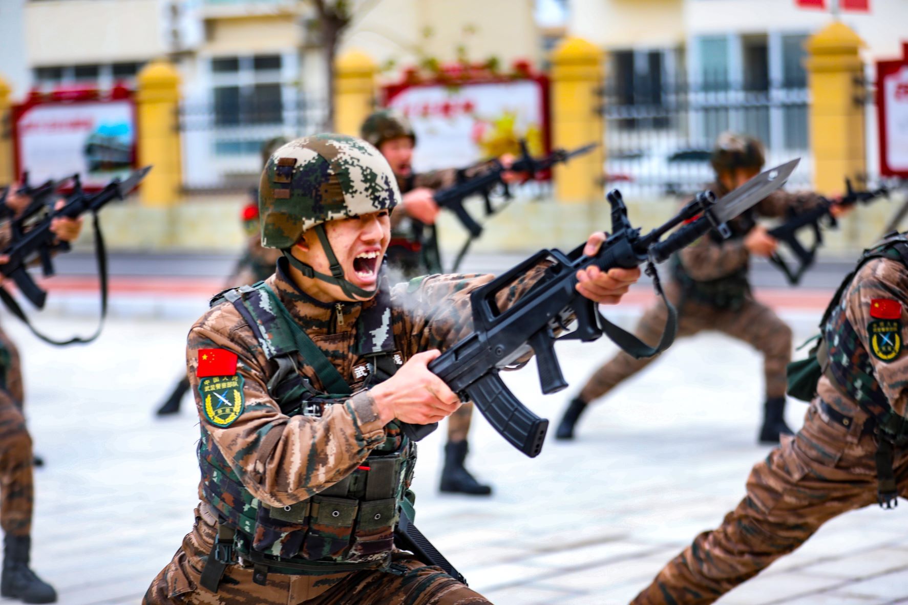 闻令而动 武警云南总队吹响新年度开训冲锋号