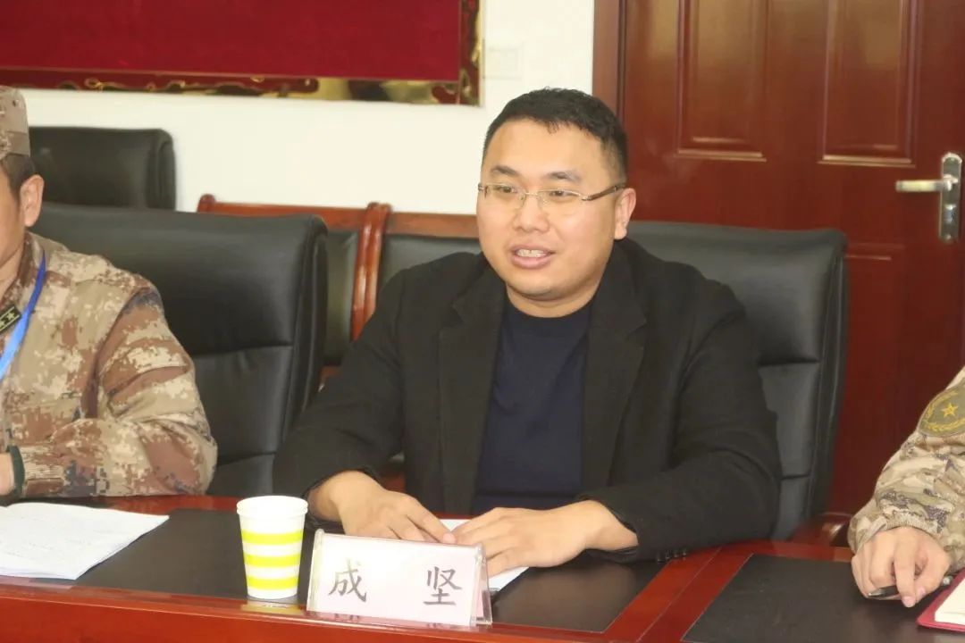 成坚表示文水县委,县政府将继续关心,重视人民武装工作,坚持党管武装