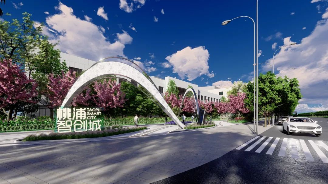 桃浦智创城又添新绿地,休闲游玩好去处!