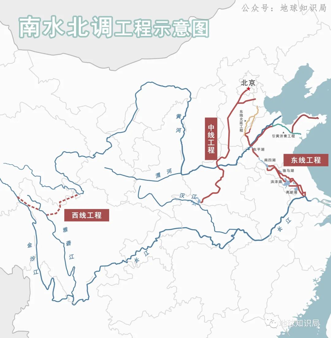 萧县南水北调线路图图片