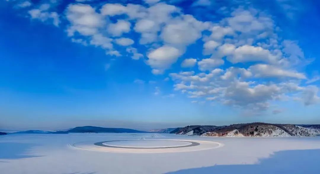 黑龙江黑河雪景图片
