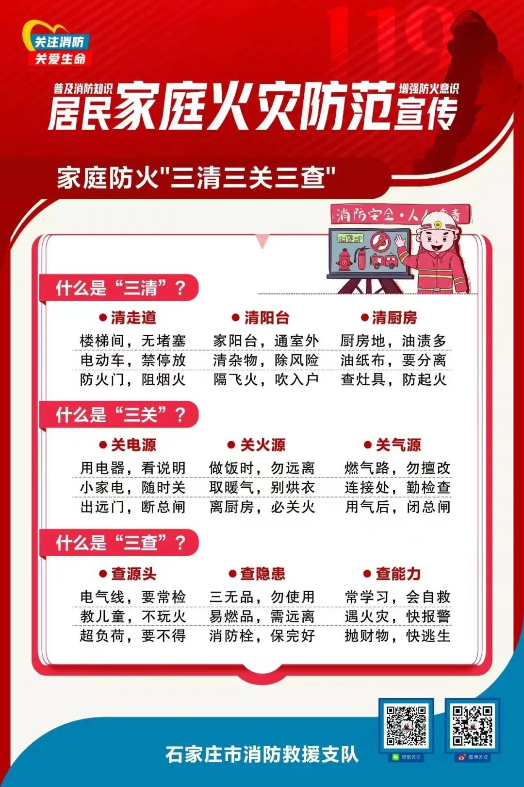 家庭防火,请牢记"三清三关三查"!_澎湃号·政务_澎湃新闻-the paper