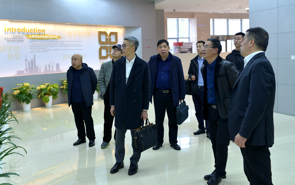 启东市委宣传部副部长张建昌一行到访上海联合产权交易所