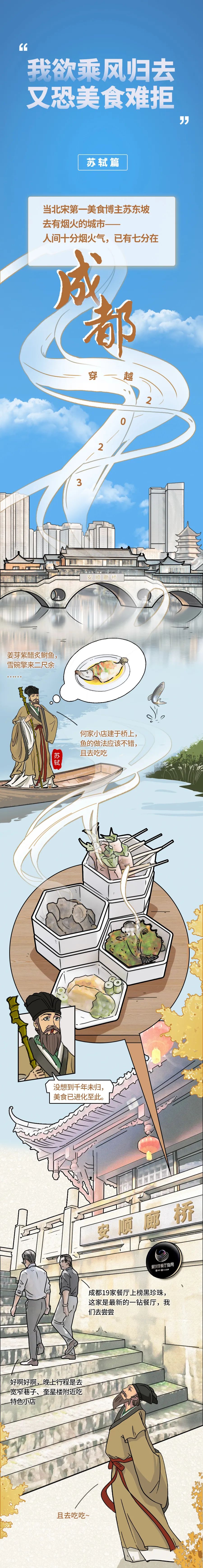 "美食博主"苏东坡打卡成都,竟然选择困难症了……_澎湃号·政务_澎湃