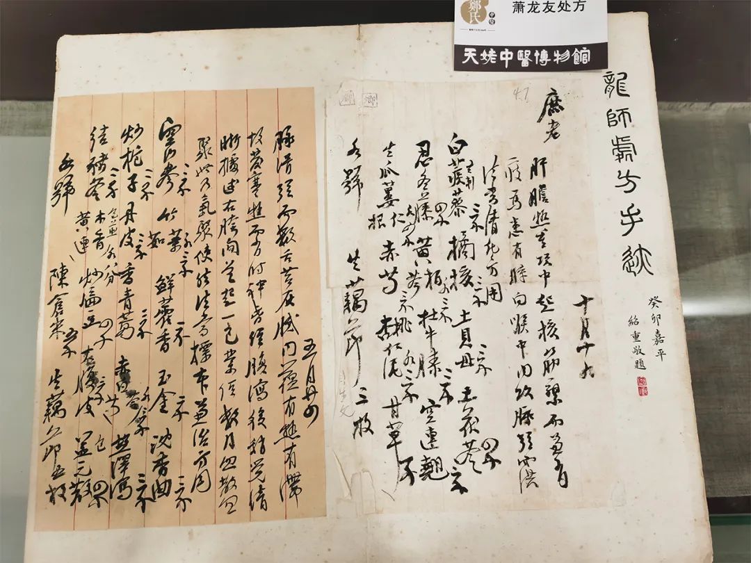 【学会中医】新昌天姥中医博物馆:中医处方,见证传承