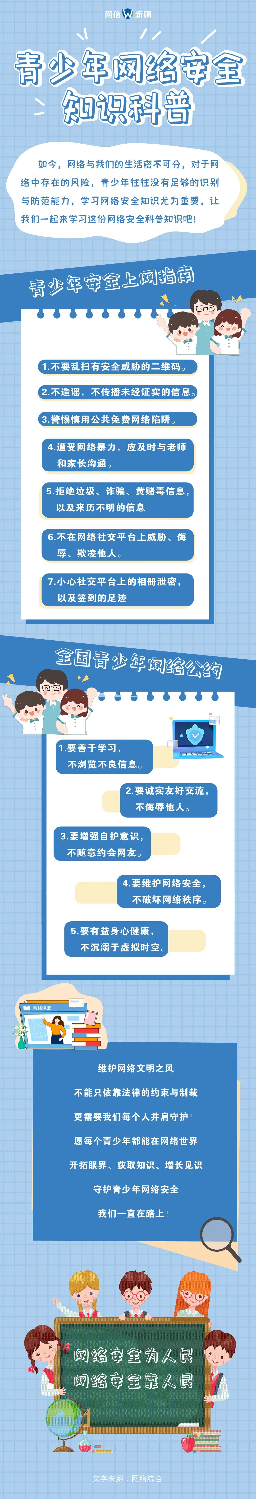 小新科普丨请查收!青少年网络安全小知识