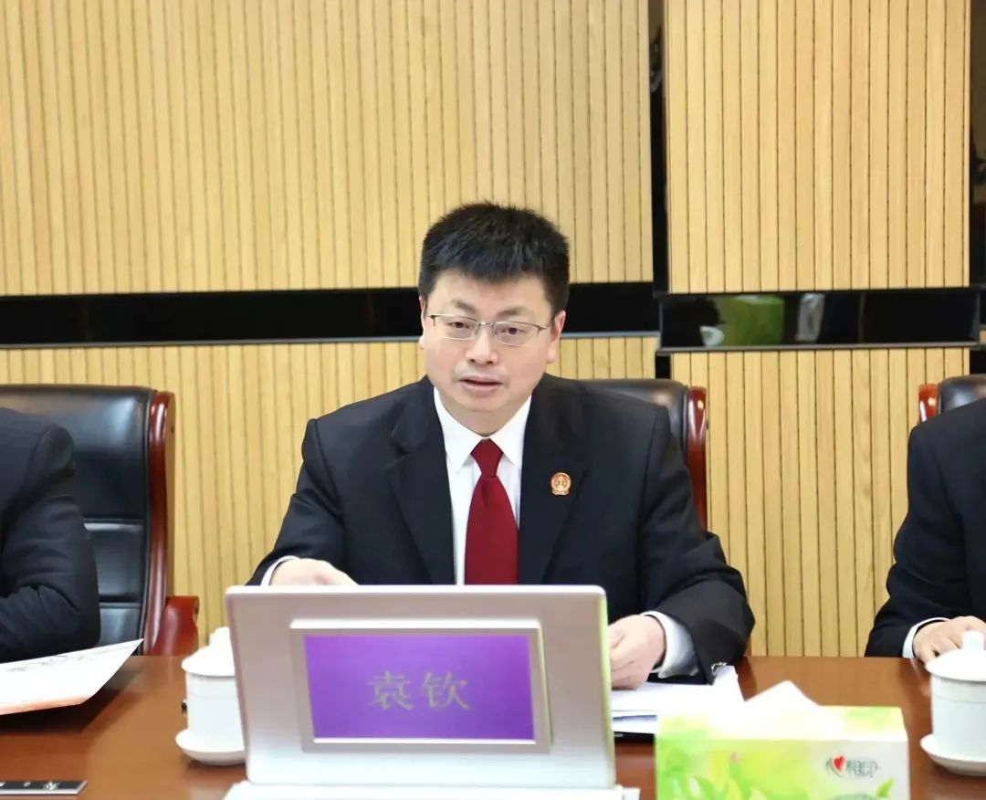 袁钦表示此次交流受益匪浅,肥西法院多项工作理念新
