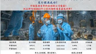 开门红！中核集团成功发行首单30亿元科创债