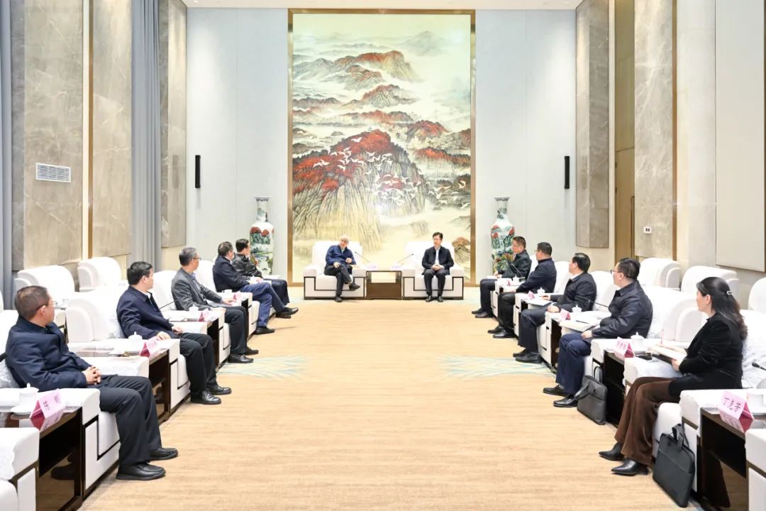 郄英才与中国科学院院士苏国辉一行座谈_澎湃号·政务_澎湃新闻-The Paper