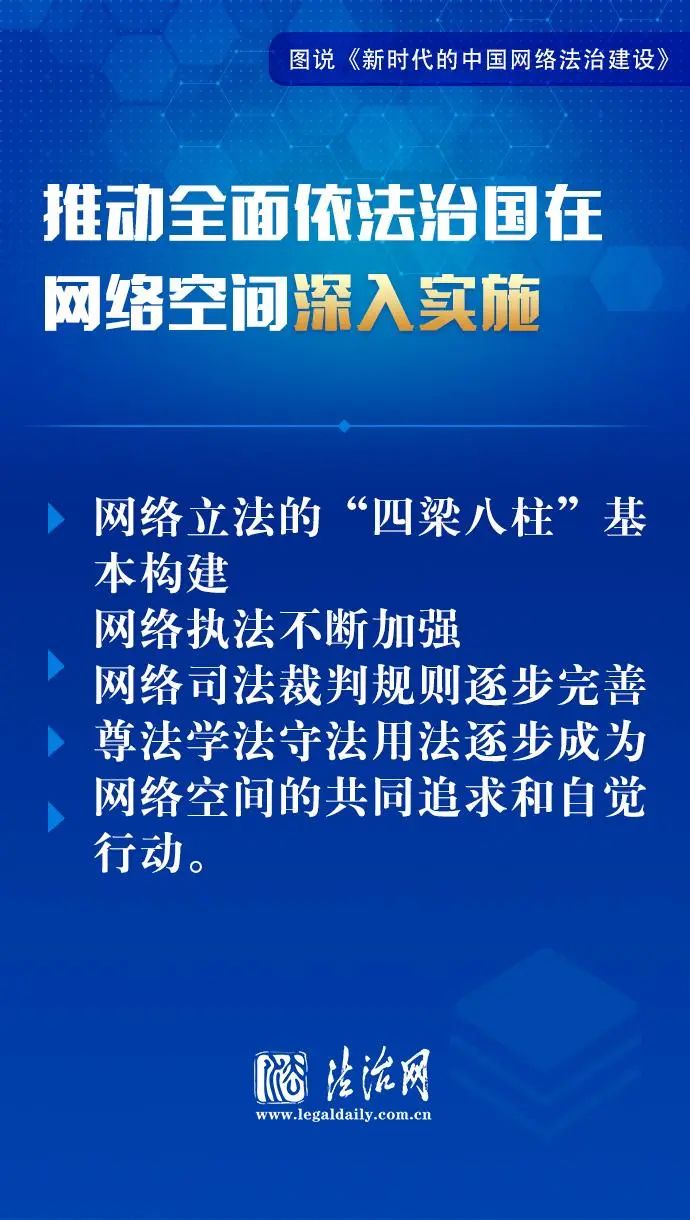 【关注】一图读懂“中国特色的网络法治道路”_澎湃号·政务_澎湃新闻-The Paper