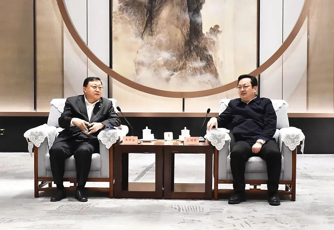 张国华与中国交通建设集团有限公司董事长王彤宙一行举行工作座谈_澎湃号·政务_澎湃新闻-The Paper