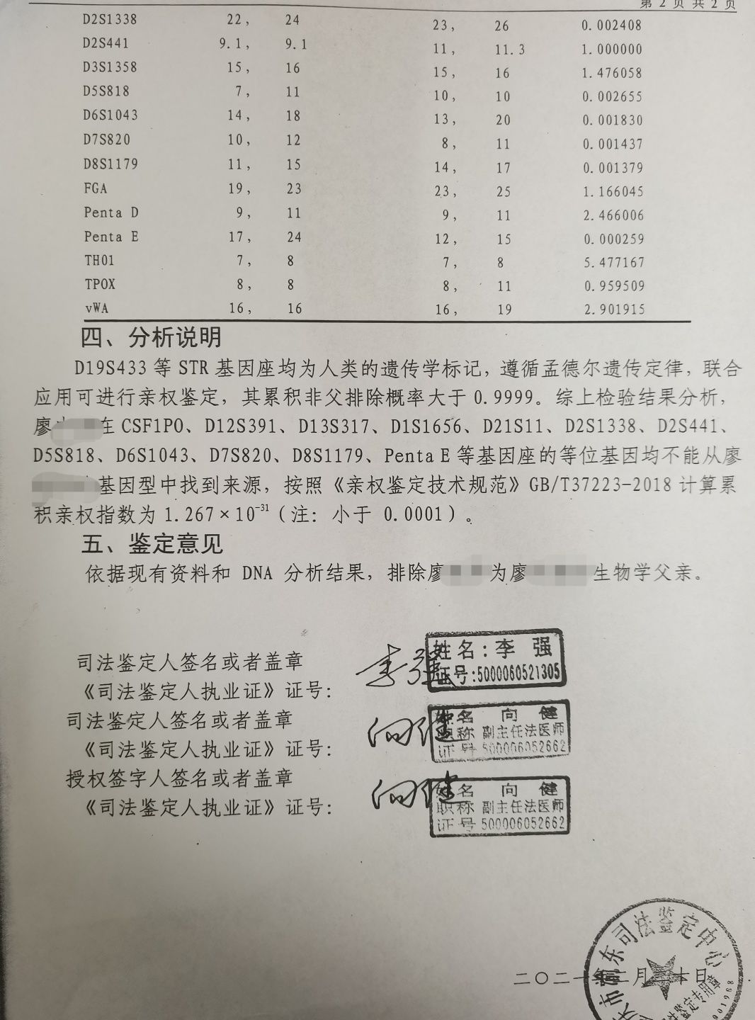 亲子鉴定图谱图片图片