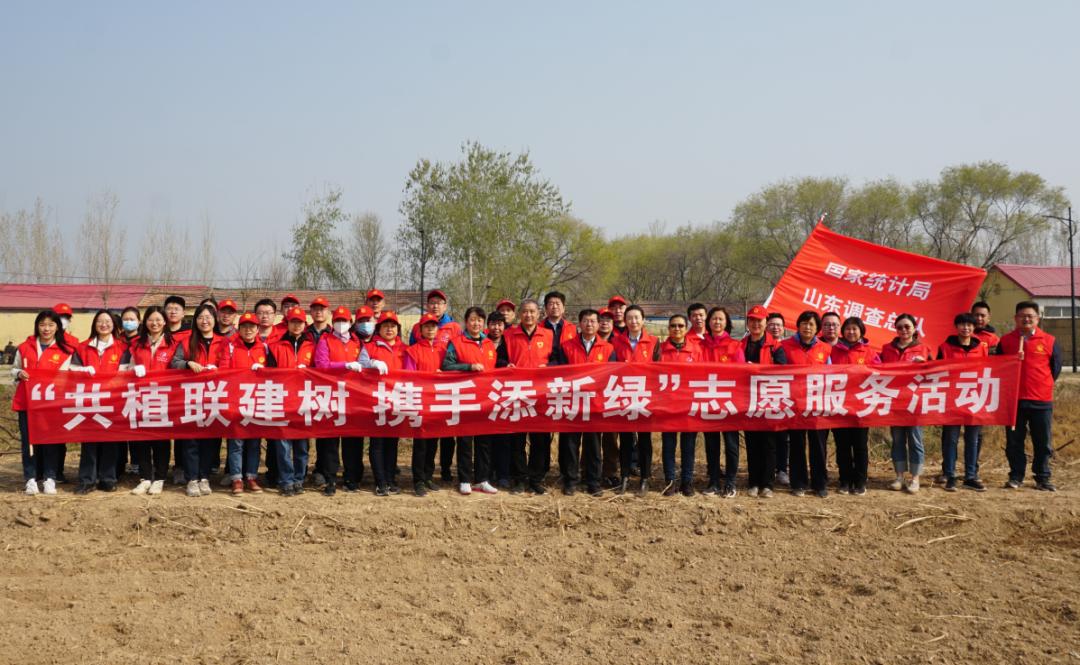 山东调查总队组织开展“共植联建树 携手添新绿”志愿服务活动_澎湃号·政务_澎湃新闻-The Paper