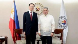 外交部副部长孙卫东会见菲律宾外长马纳罗