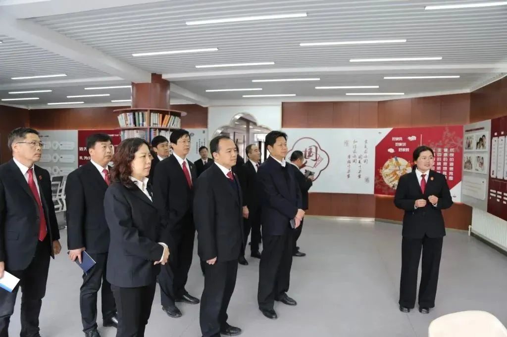【交流学习】榆林市子洲法院领导一行到富平法院交流学习