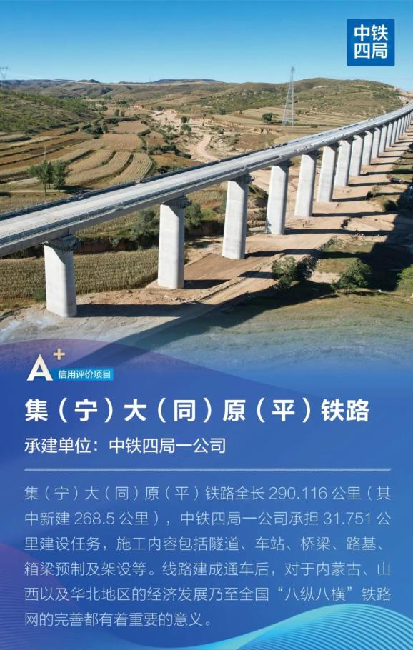 五连冠!中铁四局以32次信用A级持续领跑_澎湃号·政务_澎湃新闻-The Paper
