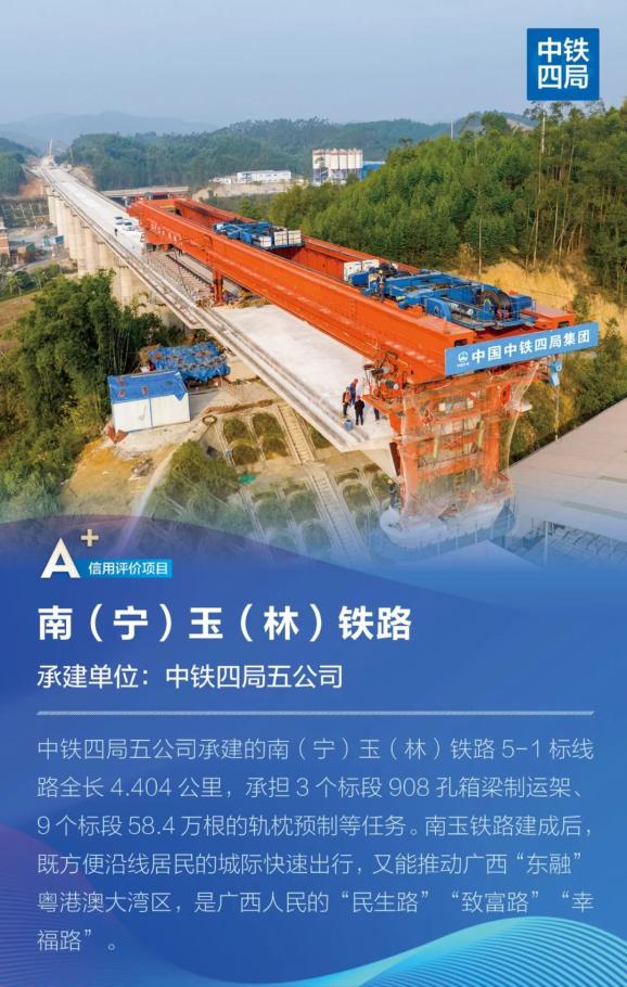 五连冠!中铁四局以32次信用A级持续领跑_澎湃号·政务_澎湃新闻-The Paper