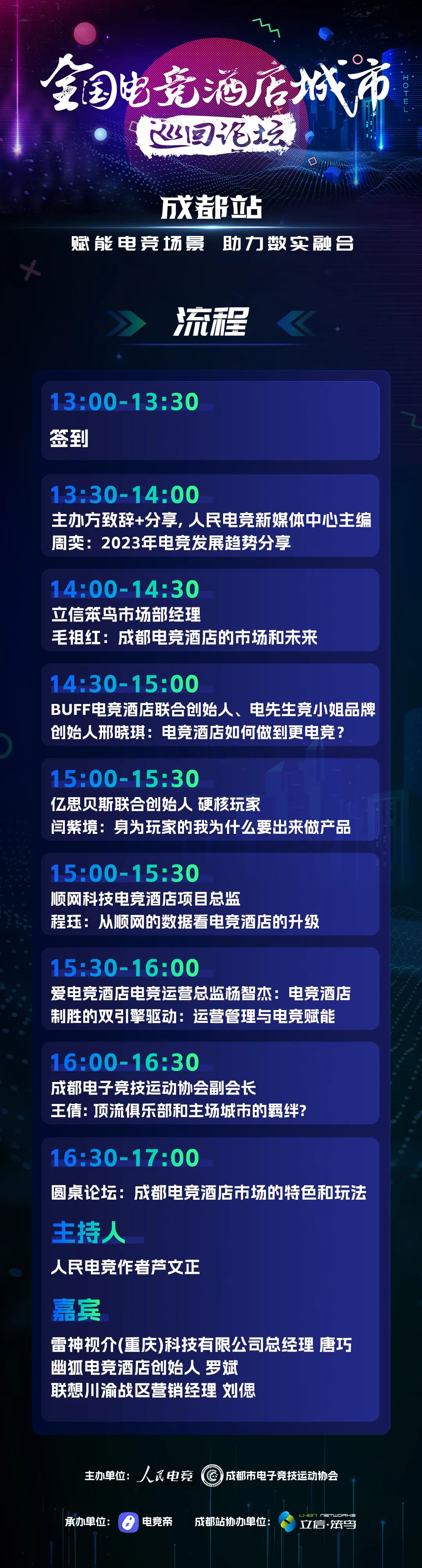 人民电竞全国电竞酒店城市巡回论坛上台演讲内容都有哪些干货？