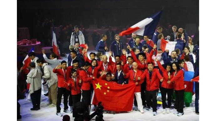 第十届国际残疾人职业技能竞赛闭幕 中国代表团获6金7银7铜