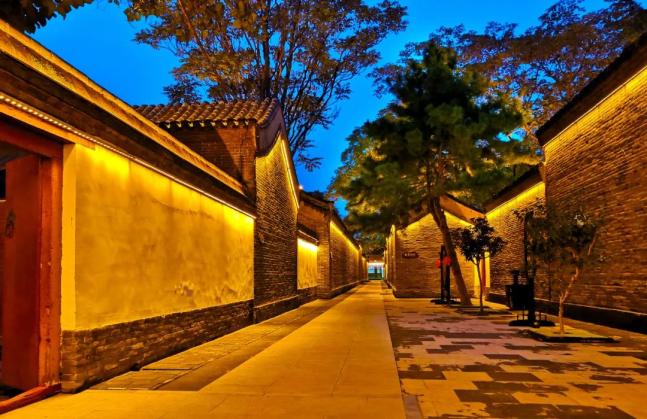 荣国府赏花夜景开放璀璨花境不容错过