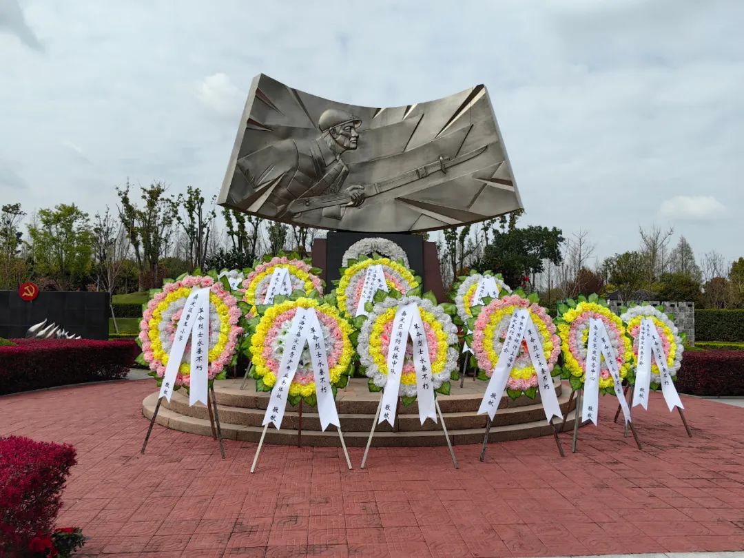 缅怀先烈,寄托哀思!嘉定区革命烈士陵园迎来大批祭扫市民