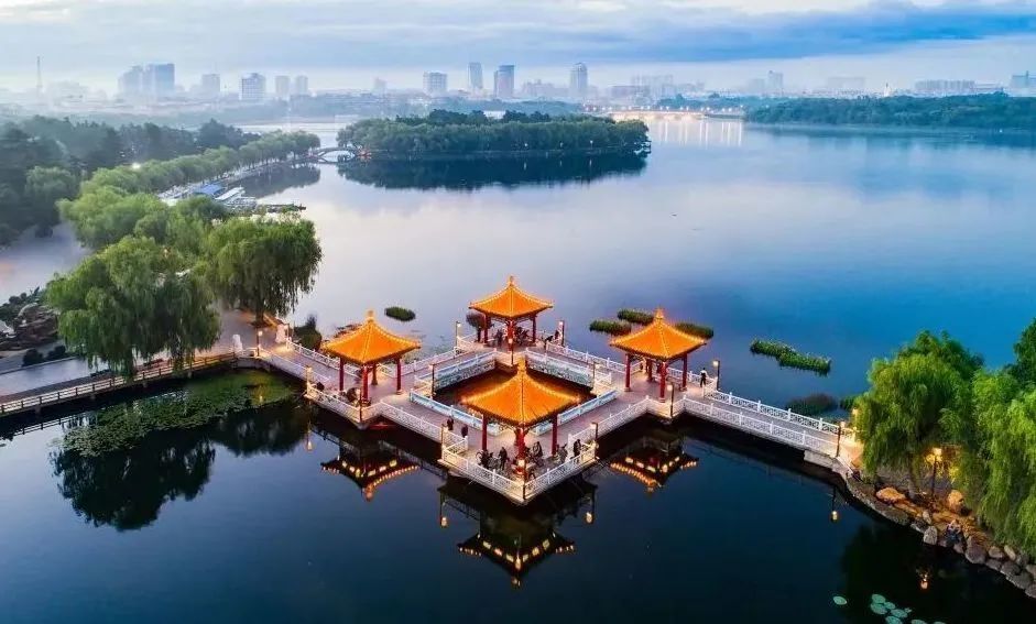 长春的南湖公园特别出片哦!