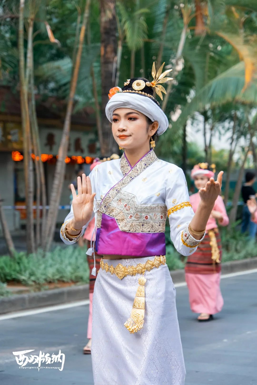 【欢度泼水节】西双版纳傣历1385年新年节民族民间传统文化大游演暨"