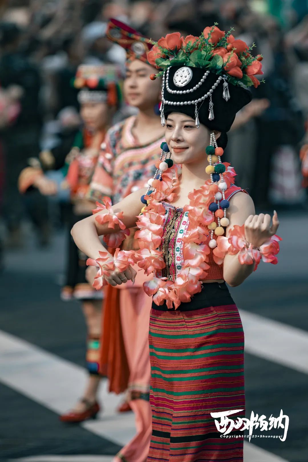 【欢度泼水节】西双版纳傣历1385年新年节民族民间传统文化大游演暨"