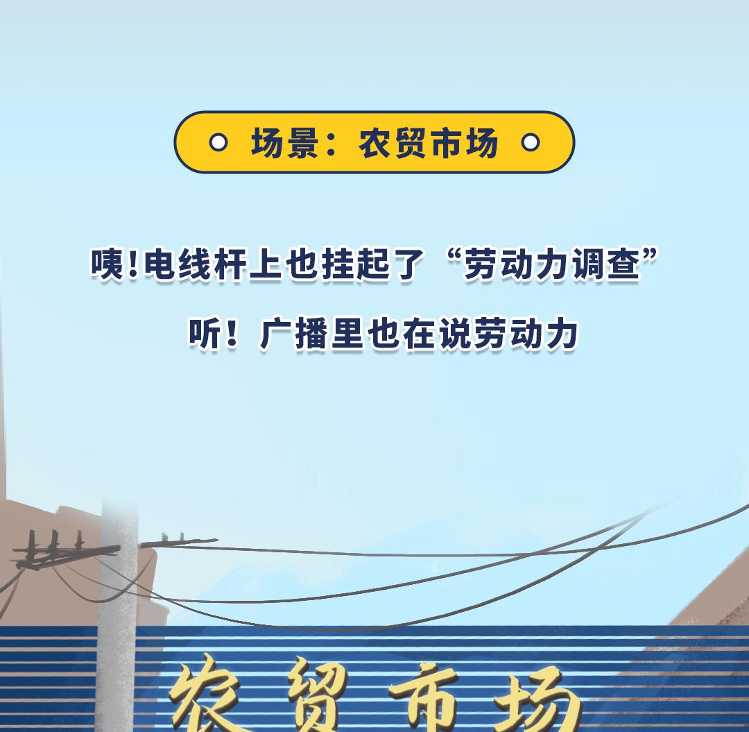 就在身边的劳动力调查,你遇见了吗?
