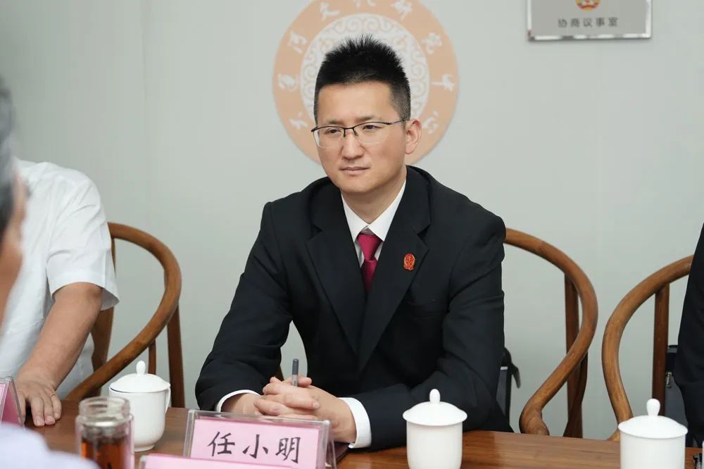 苏州知识产权法庭四级高级法官任小明针对走访调研中的高新区老字号