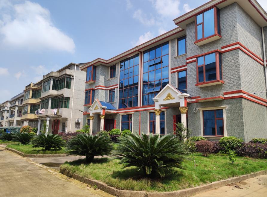 每日一景荷岭石溪乡村如画满目皆景