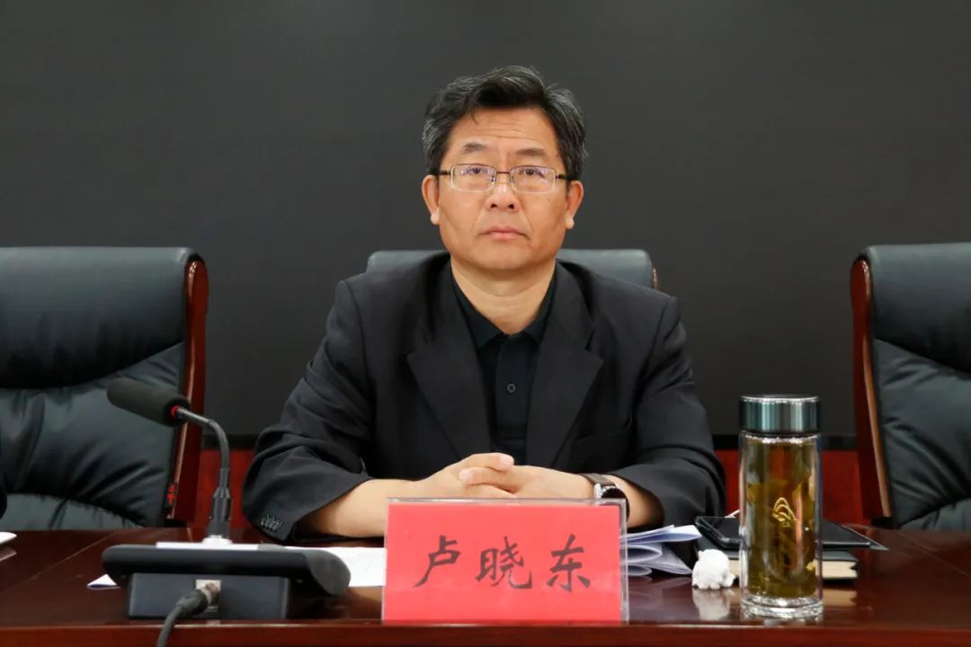 行动工作会议,区委书记卢晓东出席会议并讲话,区委副书记郑琳主持会议