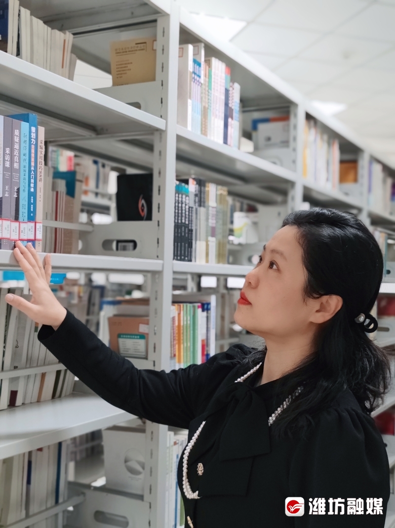 付雯雯在书中体验不一样的人生