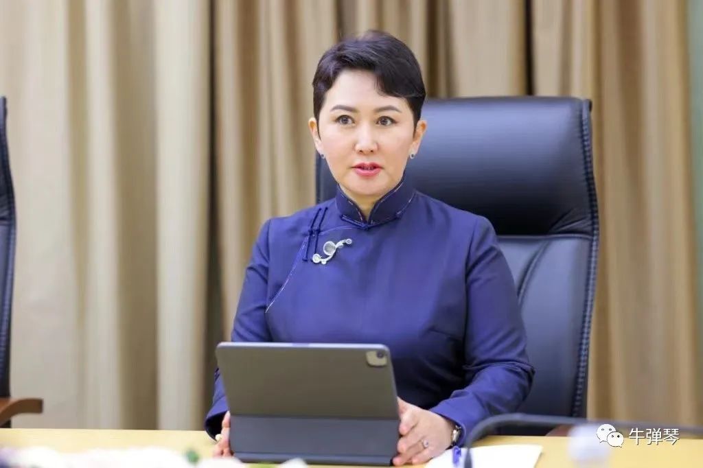 看了一下,她还是一个70后,拥有蒙古国国内大学的两个本科文凭,还在