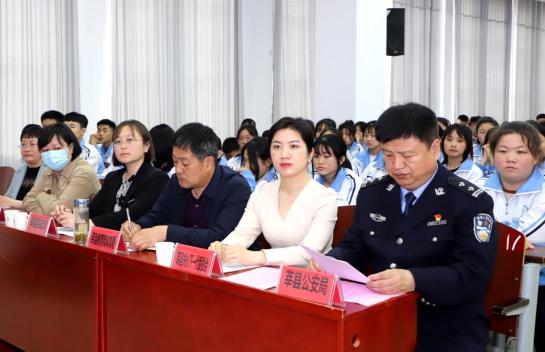 【法润青春 护航成长】莘县法院在职业中专成立校园安全先议办公室